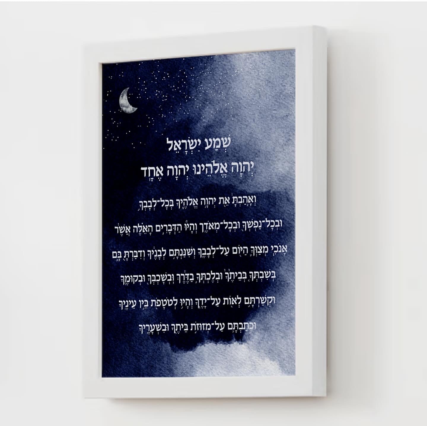 Watercolor Midnight Kriyat Shema